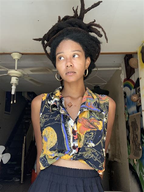 Beautiful Woman With Dreadlocks