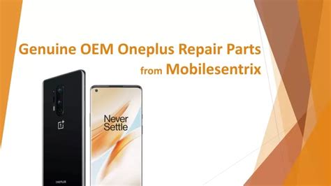 PPT Buy Genuine OEM Oneplus Replacement Parts From Mobilesentrix