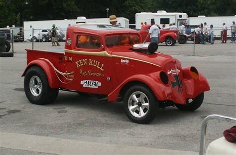 Model Pickup F Ken Kull Red Baron Willys Drag