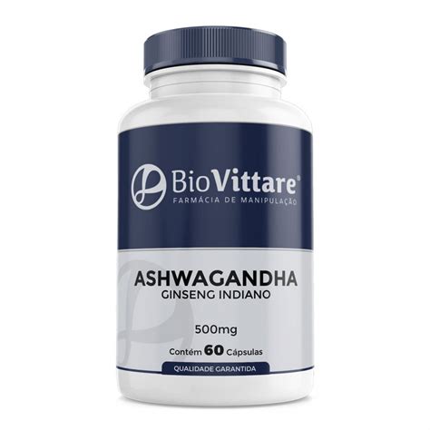 Ashwagandha Ginseng Indiano Mg C Psulas Libido E Estimulantes