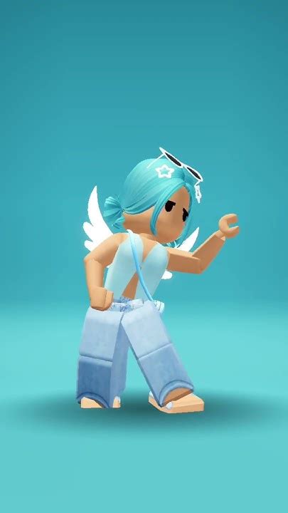 Cute Roblox Outfit Idea 💙🤍 Without Headless And Korblox For Girls