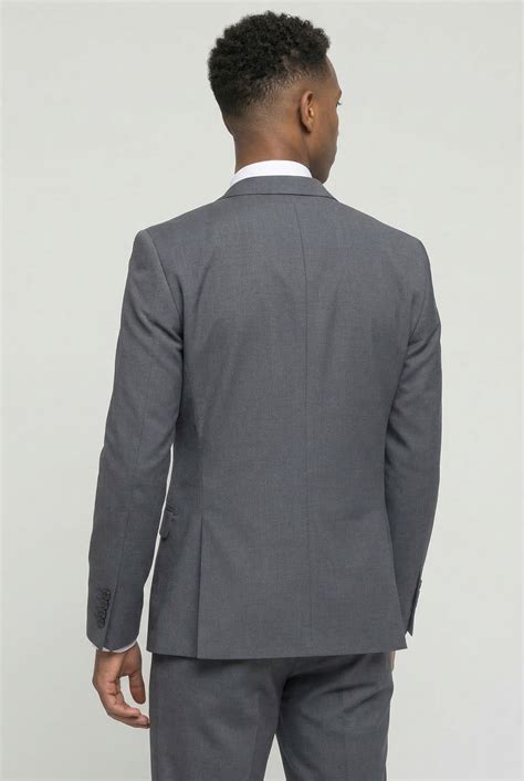 Men’s Bond 2 Piece Prom Suit in Charcoal Grey | Sirri