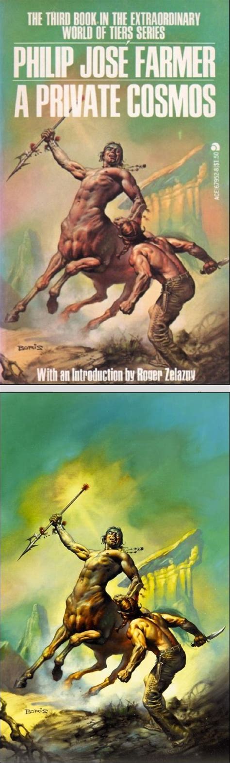 BORIS VALLEJO A Private Cosmos Philip José Farmer 1977 Ace Books