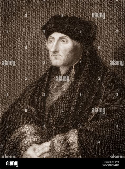 Portrait Of Erasmus Of Rotterdam Stock Photos & Portrait Of Erasmus Of ...