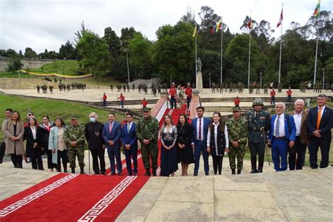 Ceremonia Militar En El Aniversario De La Batalla De Boyac Y El