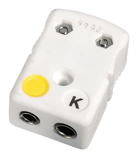 Nhx K F Omega Thermocouple Connector Standard 2 Pins