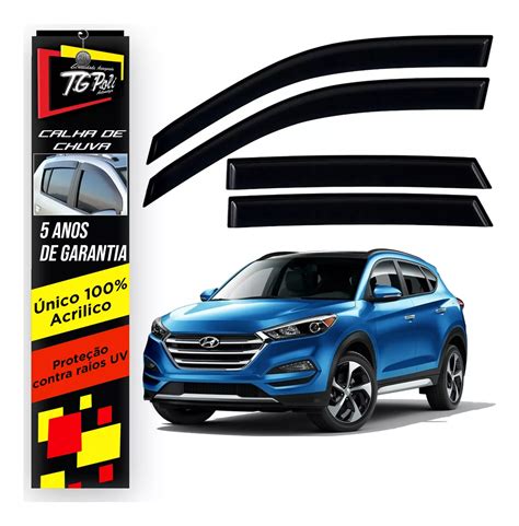 Calha Chuva Tg Poli Hyundai Tucson W Audio