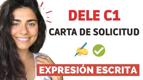 Dele C Expresi N Escrita Carta De Solicitud Youtube