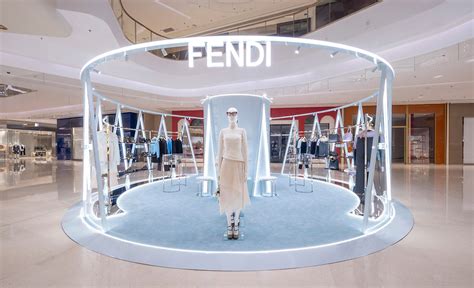 Fendi 2023 Autumn Winter Series Limited Time Pop Up Space MixC