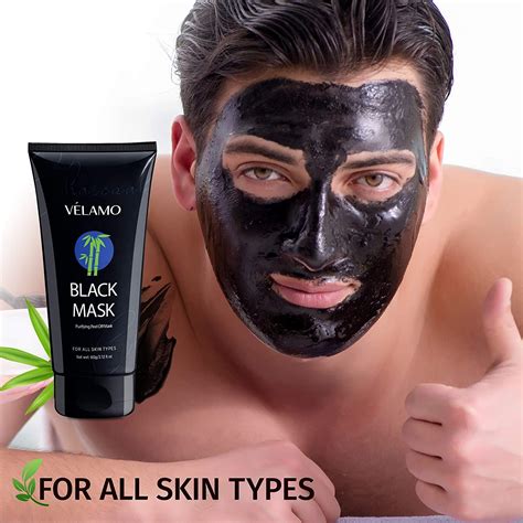 VELAMO Blackhead Remover Mask - Purifying Charcoal Peel Off Mask for ...