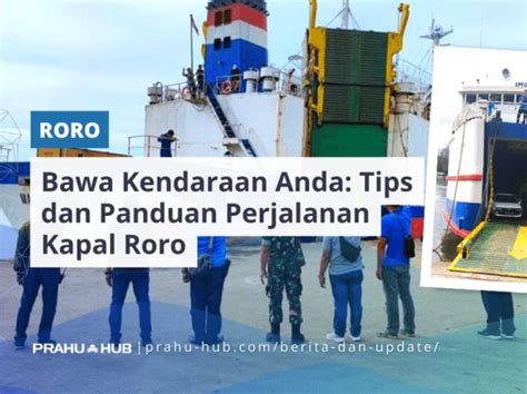 Tips Perjalanan Menggunakan Kapal Laut Prahu Hub