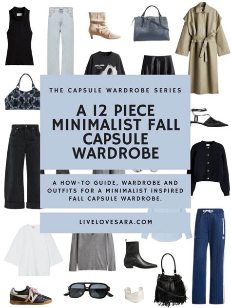 A Piece Minimalist Fall Capsule Wardrobe Livelovesara