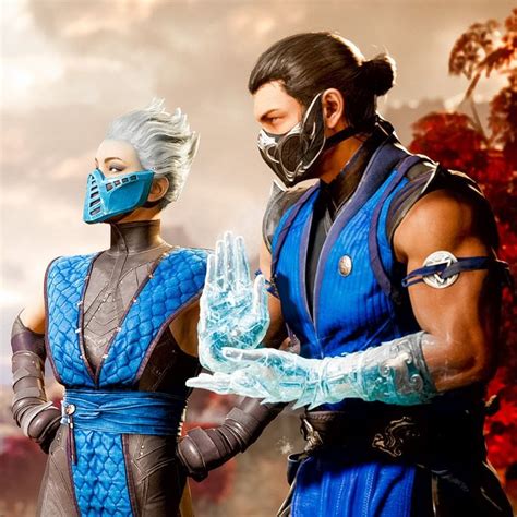 Sub Zero Bi Han And Frost Mk1 Sub Zero Mortal Kombat Mortal Combat