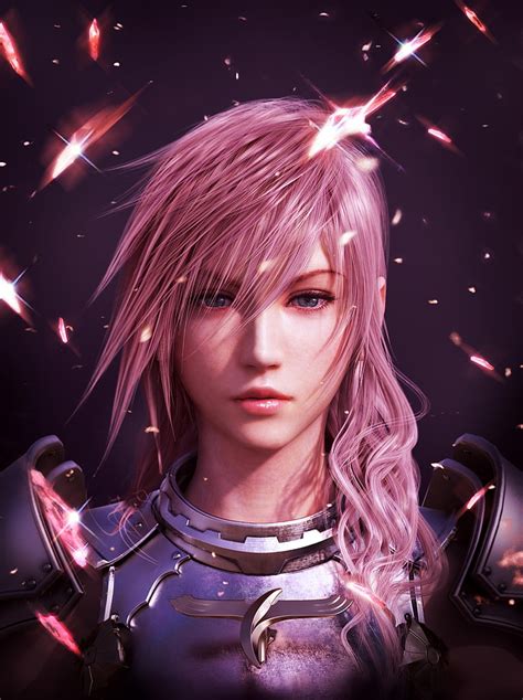 HD wallpaper: final fantasy claire farron lightning lightning character ...