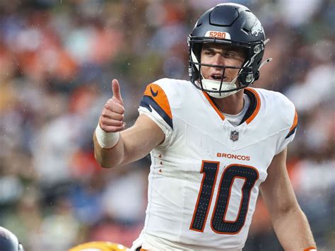 Bo Nix Named Qb1 First Broncos Rookie Starter Since John Elway