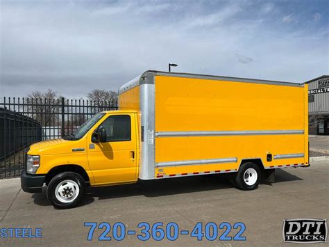 Ford E350 16 Box Truck Walk Ramp 100k Miles