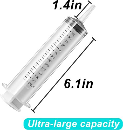 HUOBAOPAO 2 PCS 150 ML Large Syringes Plastic Garden India Ubuy