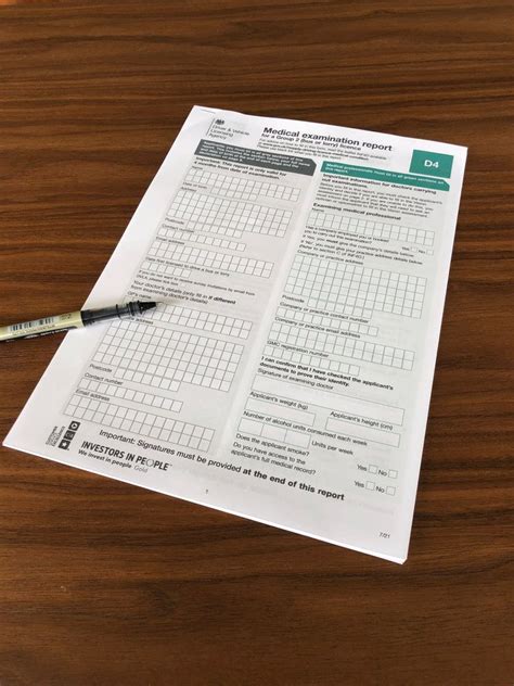 Driver Certificates Form D4 Dvla Kal Med