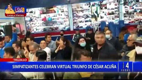 Elecciones Candidatos De Diferentes Regiones Celebraron Triunfo