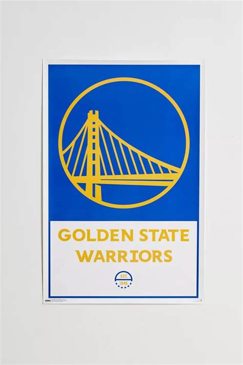 NBA Golden State Warriors Poster | Urban Outfitters Canada