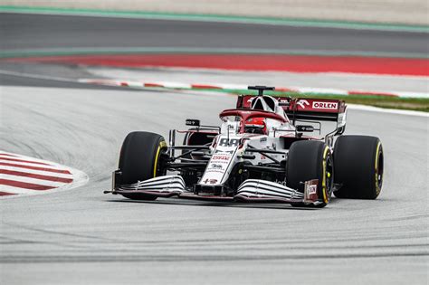 Alfa Romeo Racing Orlen C Completes Its First Miles In Barcelona