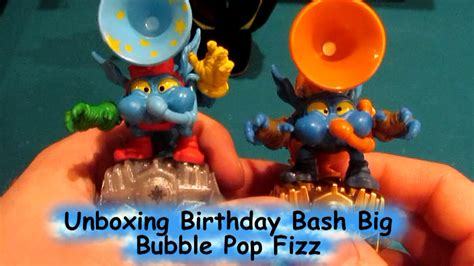 Skylanders Superchargers Unboxing Birthday Bash Big Bubble Pop Fizz