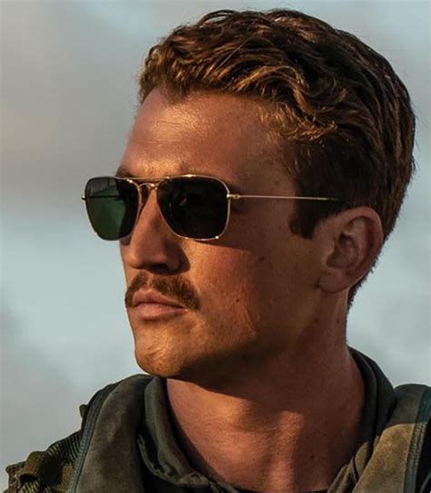 Miles Teller As Rooster In Top Gun Maverick Gag