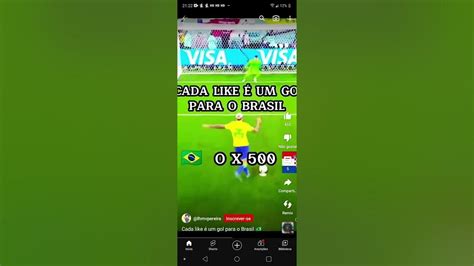 Cada Like👍 É Um Gol Para O Brasil Youtube