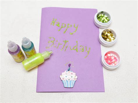 How to Make a Simple Handmade Birthday Card: 15 Steps