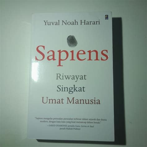 Jual Buku Sapiens Riwayat Singkat Umat Manusia By Yuval Noah Harari