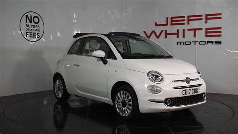 2017 Fiat 500 C Convertible 1 2 Lounge 2dr YouTube