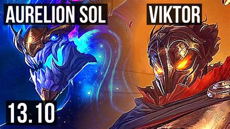 AURELION SOL Vs VIKTOR MID 8 0 7 Legendary 400 Games KR Master