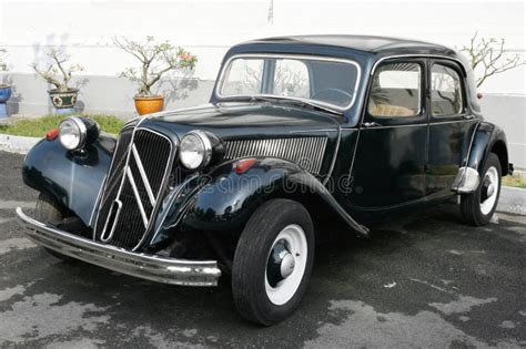 Black Citroen Traction Avant B Editorial Image Image Of Vietnam