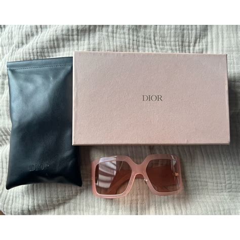 ส่งต่อ แว่นตา Dior Christian Dior So Light 2 Sunglasses Acetate Pink Shopee Thailand