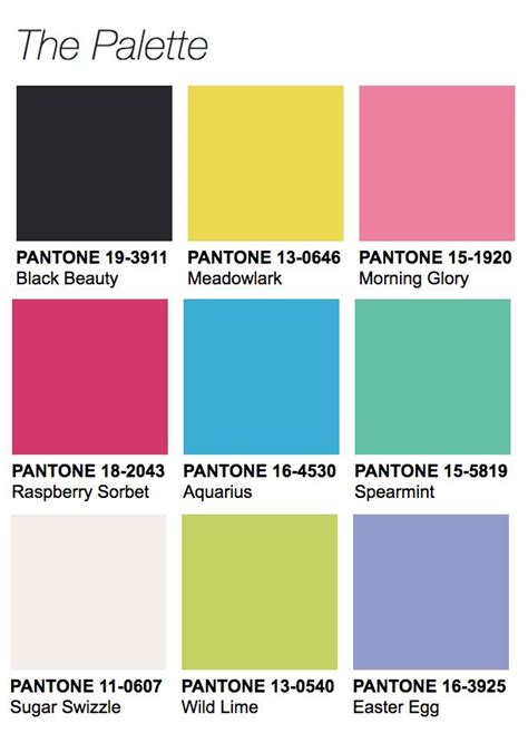 Paleta Vivify De Pantone Colores Festival De Colores Paletas De Colores