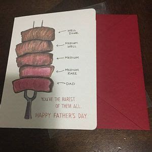 A Father S Day Card With A Drawing Of A Stack Of Books On It