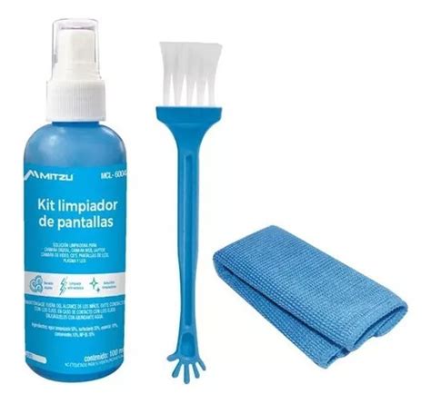 Limpador De Tela Mitzu MCL 6004 Formato Kit De Limpeza De Telas 100mL