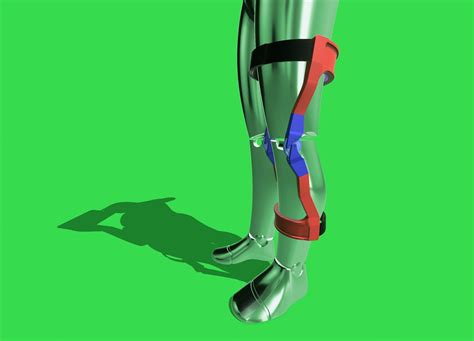 XTI PASSIVE LOCKING EXOSKELETON KNEE 3D Model 3D Printable CGTrader