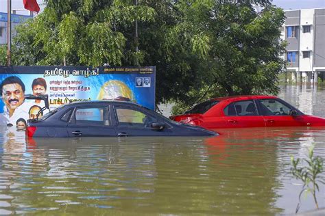 Andhra Pradesh In Pictures Cyclone Michaung Causes Widespread Damage