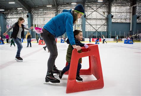 Need a fun thing to do with the kids on break? Go ice skating ...