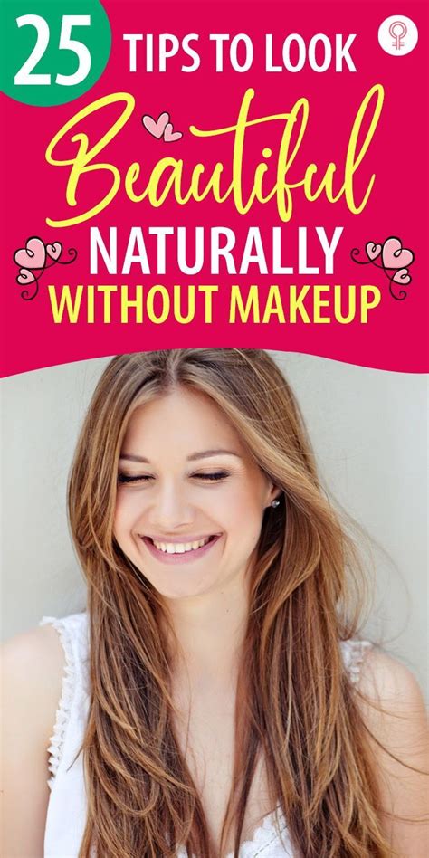 How To Look Beautiful Without Makeup Artofit