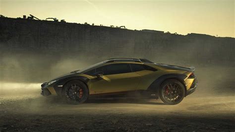 The New Lamborghini Huracan Sterrato Is Revealed As A Hp Off