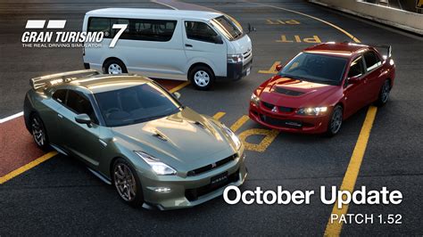 Presentamos la actualización de octubre para Gran Turismo 7 que