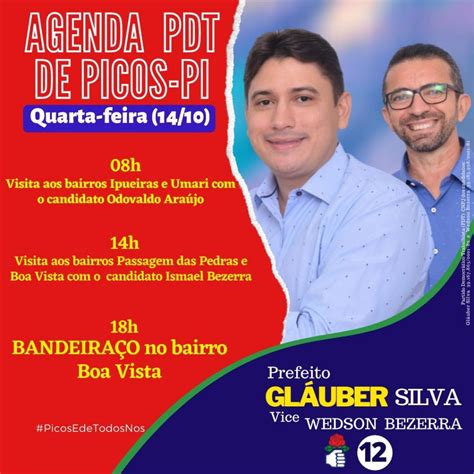 Agenda Dos Candidatos A Prefeito Nesta Quarta Graus O Maior