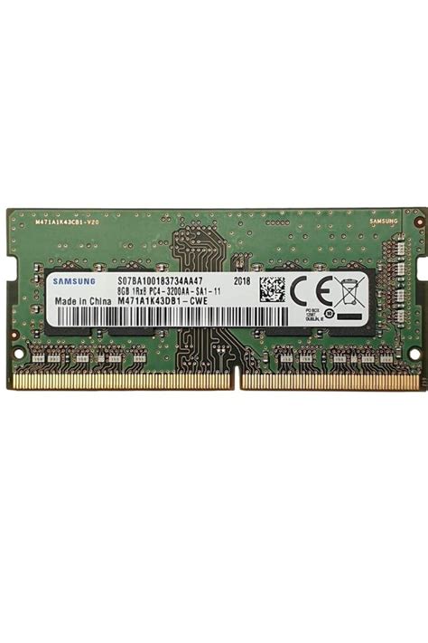 Samsung M471a1k43db1 Cwe 8 Gb Ddr4 3200 Mhz Notebook Ram Fiyatı Trendyol