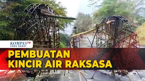 Antisipasi Kekeringan Petani Di Kab Tasikmalaya Bangun Kincir Air