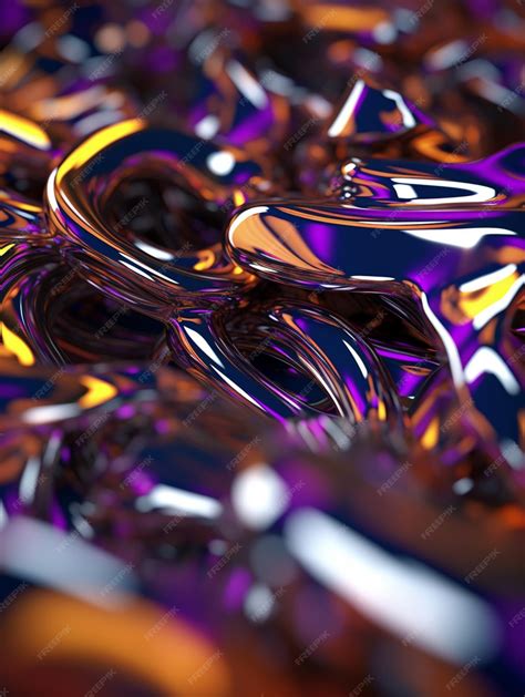 Premium Ai Image A Close Up Of A Bunch Of Shiny Metal Objects On A