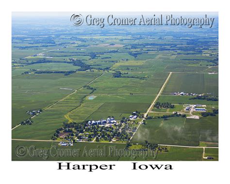 Aerial Photo of Harper Iowa – America from the Sky