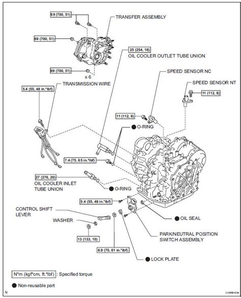 Toyota Rav Transfer Case Diagram Toyota Transfer Case Diagr