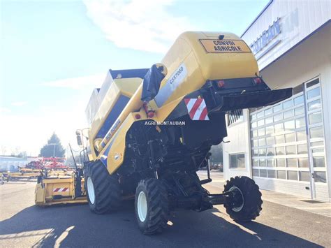 Moissonneuse batteuse New Holland CSX 7060 Latérale 4 4 Agri montauban